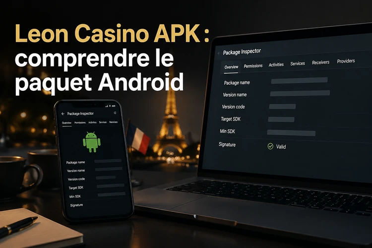 Leon Casino APK: comprendre le paquet Android