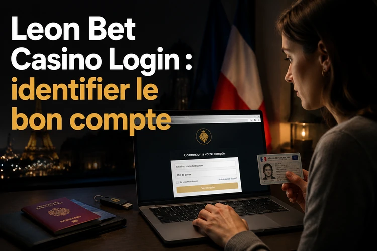 Leon Bet Casino Login: identifier le bon compte avant la connexion