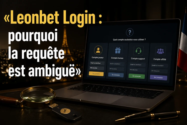 Leonbet Login: pourquoi la requête est ambiguë