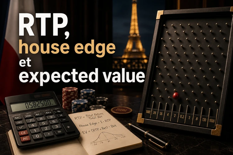 RTP, house edge et expected value